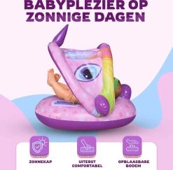 Eenhoorn - Kinderzwembad – Peuter Zwembad – Baby Zwembadje – Baby Zwembad Met Zonnescherm – Opblaasbaar – Vanaf 1 Jaar -Babyproducten Winkel 1200x1180 2