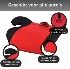 Vianza Zitverhoger Auto Incl. Gordelbeschermer - Kinderzitje Auto -Babyproducten Winkel 1200x1188 6