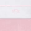 Jollein Baby Laken Wieg 75x100cm Rainbow - Blush Pink