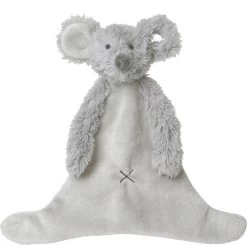Happy Horse Muis Mindy Knuffeldoekje - Grijs - Baby Cadeau