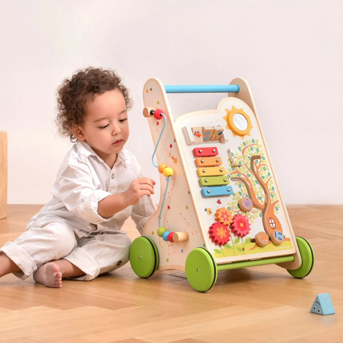 New Classic Toys® New Classic Toys Houten Activiteiten Duw- Loopwagen 3 New Classic Toys® New Classic Toys Houten Activiteiten Duw- Loopwagen - Afbeelding 3