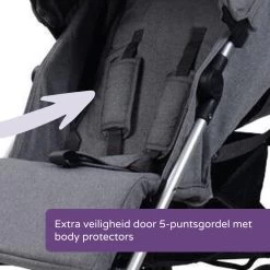 Prénatal Luxe Buggy – Kinderwagen Met Boodschappenmand En Zonneklep - Verstelbare Wandelwagen – Inklapbaar Met 1 Hand - Plooibuggy Grijs -Babyproducten Winkel 1200x1200 1016
