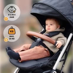 Deryan Luxe XP Buggy XL - Compact Lichtgewicht - Zwart - Aluminium Frame 12 Deryan Luxe XP Buggy XL - Compact Lichtgewicht - Zwart - Aluminium Frame -Babyproducten Winkel 1200x1200 1031