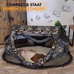 Deryan Peuter Luxe Campingbedje – Inclusief Zelfopblaasbare Matras - Zoo -Babyproducten Winkel 1200x1200 1056