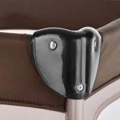 Tectake - Reisbedje Babybed Campingbed Dodo - 132x75x104cm Incl. Aankleedkussen En Draagtas - Bruin - 402203 -Babyproducten Winkel 1200x1200 1058