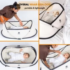 Deryan Infant BabyBox Campingbedje - Baby Klamboe - Cream -Babyproducten Winkel 1200x1200 1079