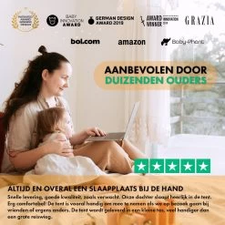 Deryan Peuter Luxe Campingbedje – Inclusief Zelfopblaasbare Matras - Blue -Babyproducten Winkel 1200x1200 1093