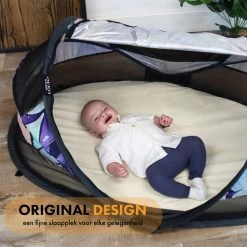 Deryan Baby Luxe Campingbedje – Inclusief Zelfopblaasbare Matras - Story -Babyproducten Winkel 1200x1200 1106