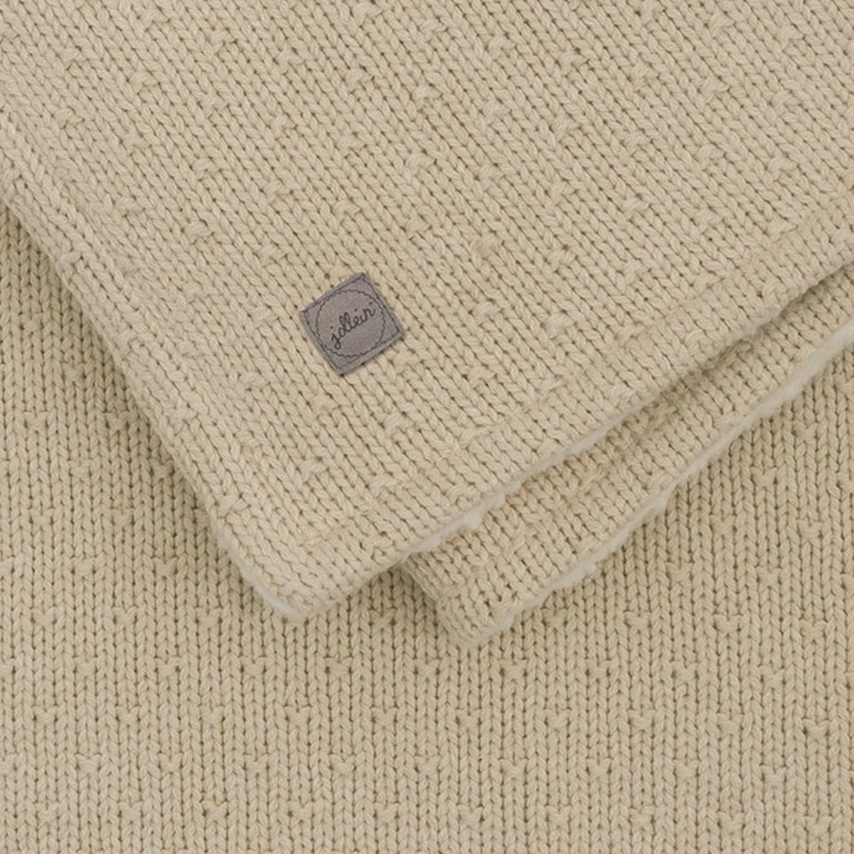 Jollein Baby Deken Ledikant 100x150cm Bliss Knit - Nougat 3 Jollein Baby Deken Ledikant 100x150cm Bliss Knit - Nougat - Afbeelding 3