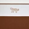 Meyco Cheetah Animal Wieglaken - Camel - 75x100cm