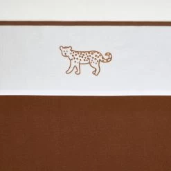 Meyco Cheetah Animal Wieglaken - Camel - 75x100cm