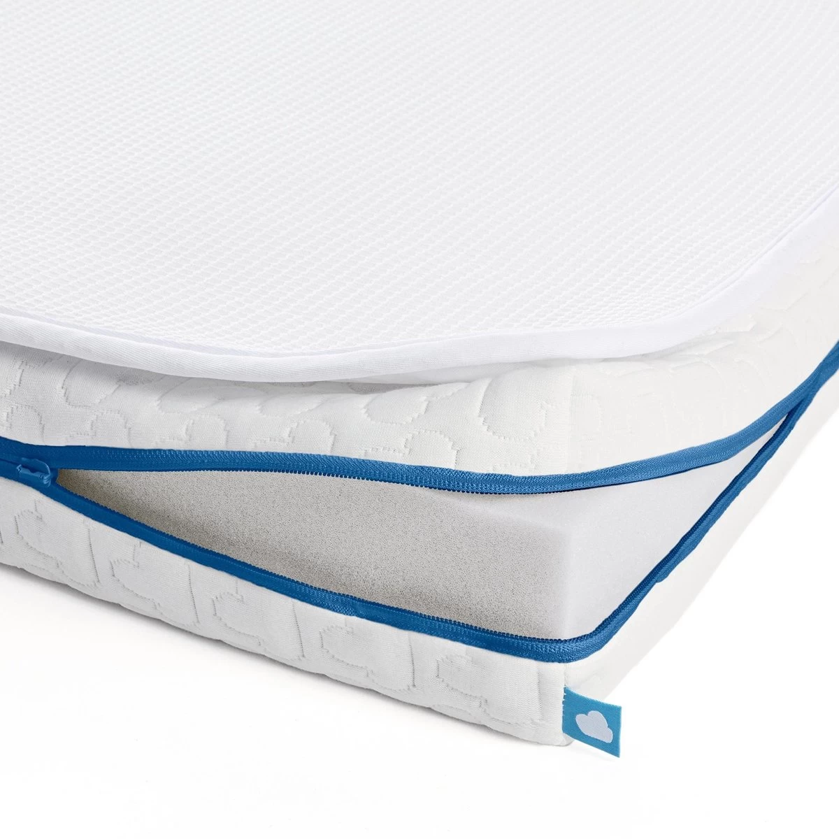 AeroSleep® Evolution Pack 2-in-1 : Matras + 3D Matrasbeschermer - Bed - 140 X 70 Cm 2 AeroSleep® Evolution Pack 2-in-1 : Matras + 3D Matrasbeschermer - Bed - 140 X 70 Cm - Afbeelding 2
