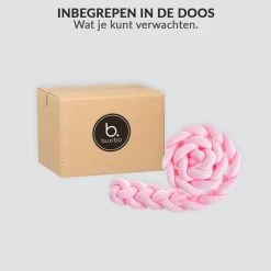 Buxibo Baby Bed Bumper - Baby Veiligheid/Hoofdbescherming/Bedbescherming - Multifunctionele Voedingskussen/Bedomrande/Boxomrander - 200CM - Roze 17 Buxibo Baby Bed Bumper - Baby Veiligheid/Hoofdbescherming/Bedbescherming - Multifunctionele Voedingskussen/Bedomrande/Boxomrander - 200CM - Roze -Babyproducten Winkel 1200x1200 1296