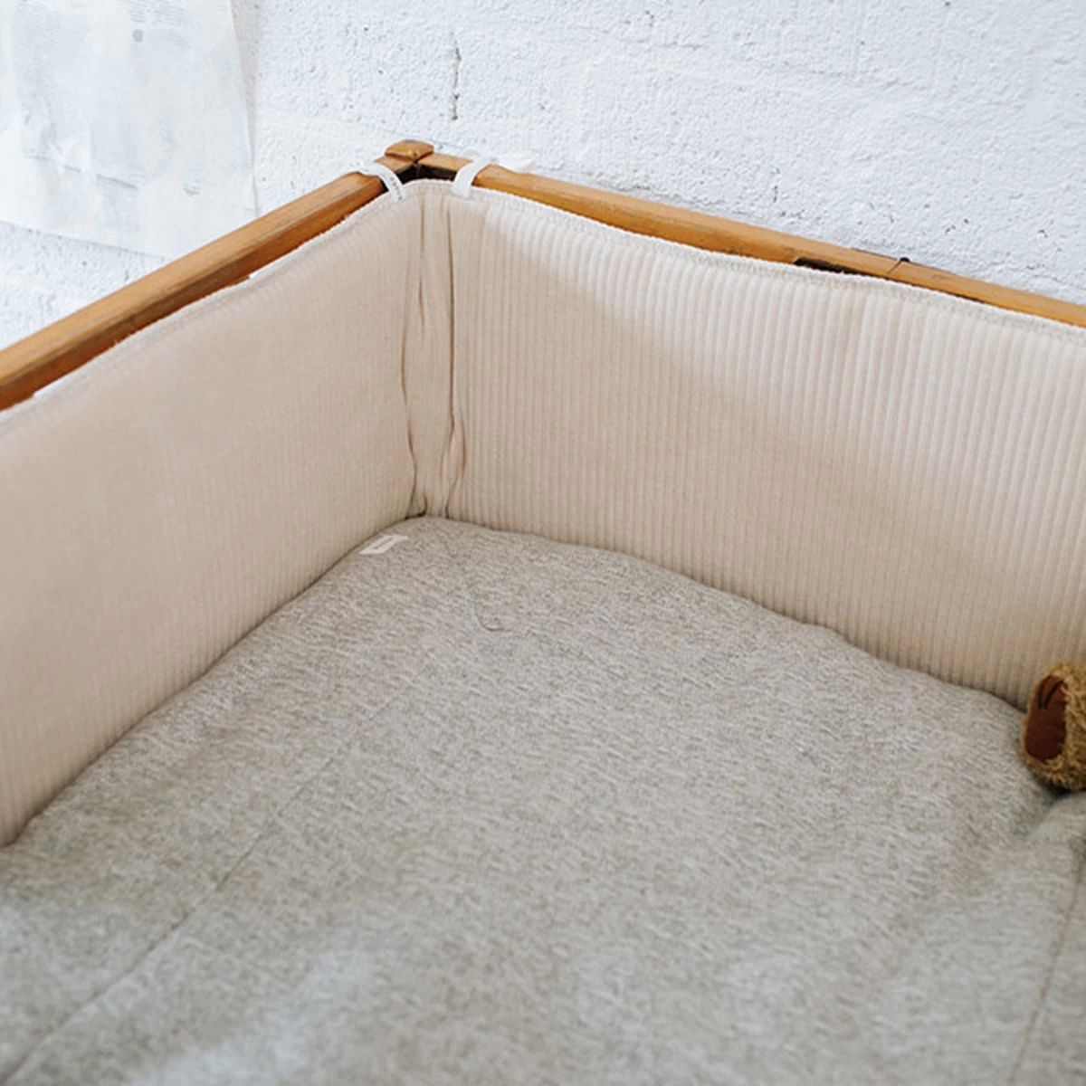 Koeka Boxbumper Vik - Zand 180x30cm 2 Koeka Boxbumper Vik - Zand 180x30cm - Afbeelding 2