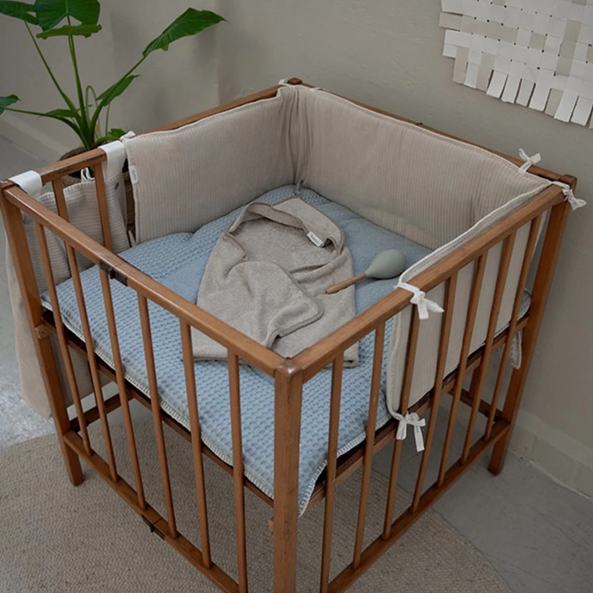 Koeka Boxbumper Vik - Zand 180x30cm 3 Koeka Boxbumper Vik - Zand 180x30cm - Afbeelding 3