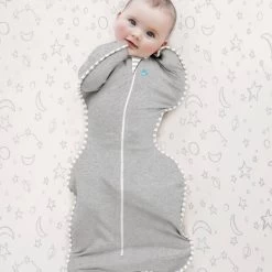 Love To Dream™ Babyslaapzak Swaddle Up™ - Inbakeren - Baby 3-6 Maanden - 6-8.5 Kg - All Season - Grijs -Babyproducten Winkel 1200x1200 1377