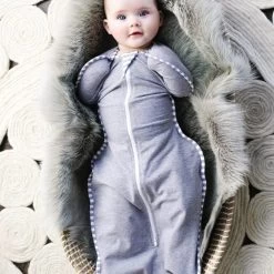 Love To Dream™ Babyslaapzak Swaddle Up™ - Inbakeren - Baby 3-6 Maanden - 6-8.5 Kg - All Season - Grijs -Babyproducten Winkel 1200x1200 1380