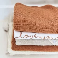 Jollein Baby Laken Ledikant 120x150cm Love You - Caramel -Babyproducten Winkel 1200x1200 1395