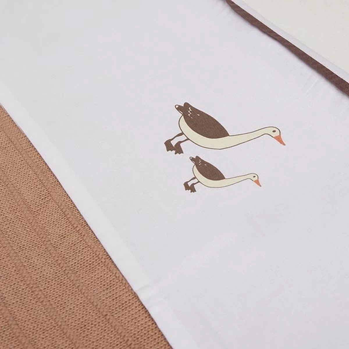 Jollein Baby Laken Ledikant 120x150cm - Goose 9 Jollein Baby Laken Ledikant 120x150cm - Goose - Afbeelding 9