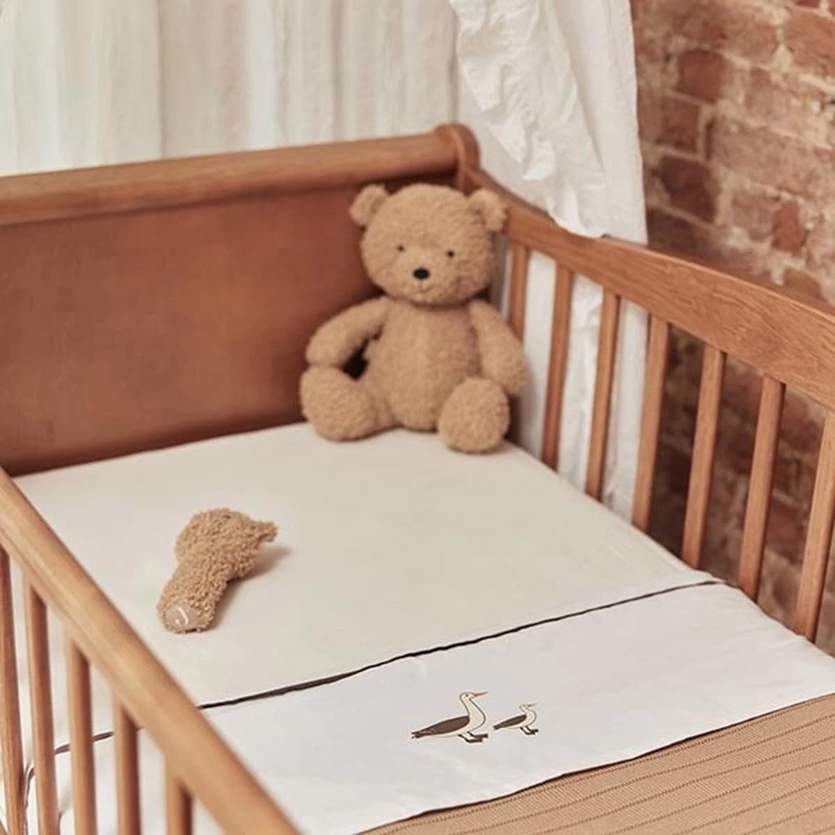 Jollein Baby Laken Ledikant 120x150cm - Goose 10 Jollein Baby Laken Ledikant 120x150cm - Goose - Afbeelding 10