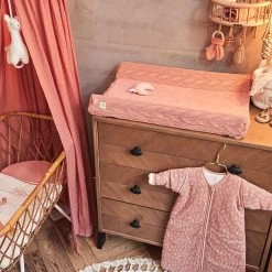 Jollein Baby Laken Ledikant 120x150cm Meadow - Rosewood -Babyproducten Winkel 1200x1200 1404