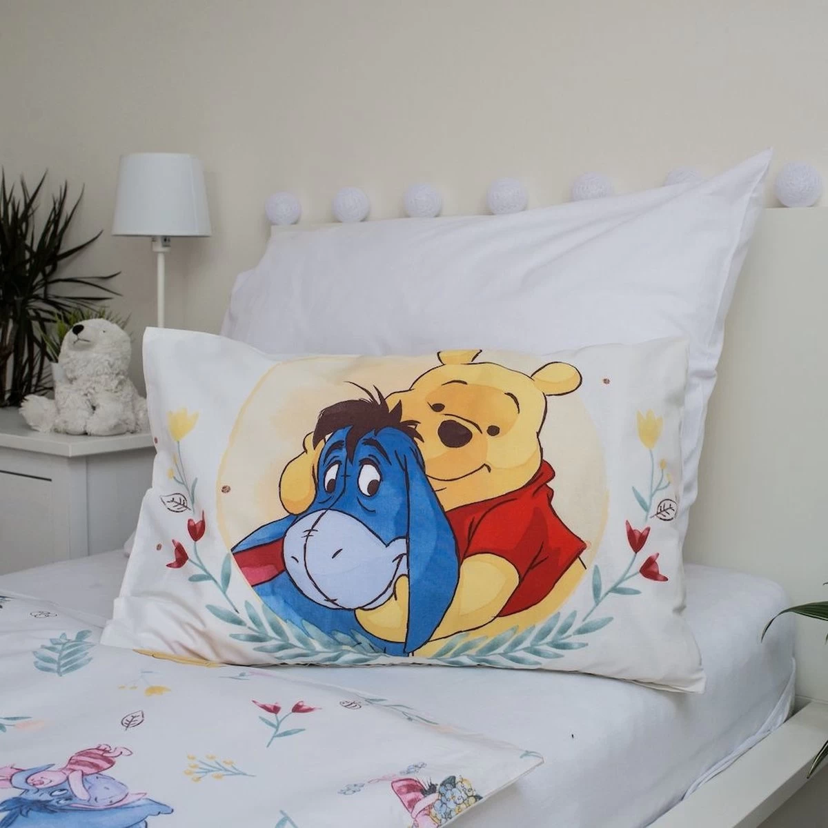 Disney Winnie The Pooh BABY Dekbedovertrek Knuffel - 135 X 100 Cm - Katoen 2 Disney Winnie The Pooh BABY Dekbedovertrek Knuffel - 135 X 100 Cm - Katoen - Afbeelding 2