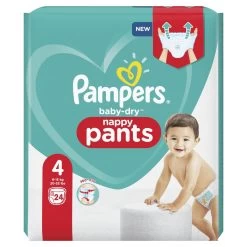 Pampers® Pampers Baby-Dry Pants Maat 4 (9kg-15kg) - 24 Luierbroekjes -Babyproducten Winkel 1200x1200 233