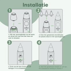 Hunnybunny® Elektrische Neusreiniger Voor Baby’s Met Muziek En Licht – Neuspeer - Aspirator - Neuszuiger - USB-compatibel -Babyproducten Winkel 1200x1200 378