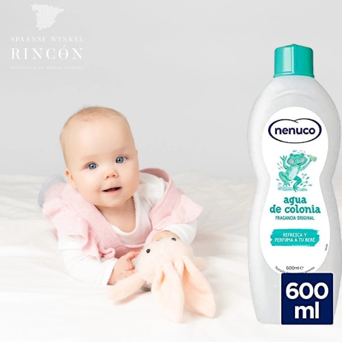 Nenuco Agua De Cologne Baby Haarlotion- 600 Ml 4 Nenuco Agua De Cologne Baby Haarlotion- 600 Ml - Afbeelding 4