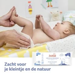 Zwitsal Water & Care Billendoekjes Parfumvrij - 900 Doekjes - Voordeelverpakking -Babyproducten Winkel 1200x1200 60