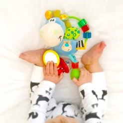 Playgro Clip Clop Rammelaar - Blauw - Activiteitenspeeltje - Kraamkado -Babyproducten Winkel 1200x1200 642