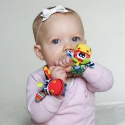 Playgro Pols- En Voetrammelaarset Zebra & Giraf - Set Van 4 Stuks, 2 Polsbandjes En 2 Rammelsokjes -Babyproducten Winkel 1200x1200 703