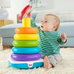 Fisher Price Fisher-Price Stapelringen - Grote Kleurenringpiramide -Babyproducten Winkel 1200x1200 709