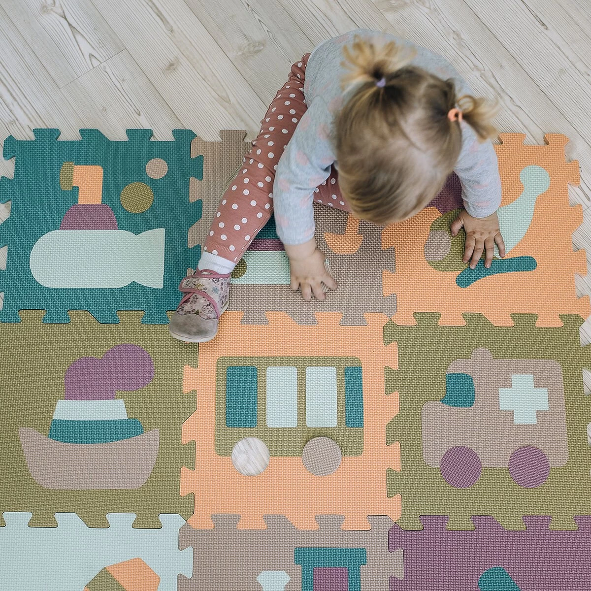 Free2Play By FreeON Speelkleed - Speelmat - Foam Puzzelmat - Voertuigen 7 Free2Play By FreeON Speelkleed - Speelmat - Foam Puzzelmat - Voertuigen - Afbeelding 7