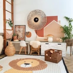 Love By Lily - Groot Speelkleed - Mr. Chairman Lion - 200x150cm -Babyproducten Winkel 1200x1200 780