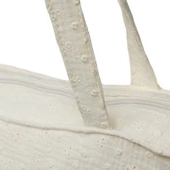 Jollein Shopper Embroidery - Ivory -Babyproducten Winkel 1200x1200 900