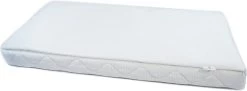 ABZ Babymatras Combi Witte Panter - Inclusief Topper Airgosafe - 60x120 Cm -Babyproducten Winkel 1200x444