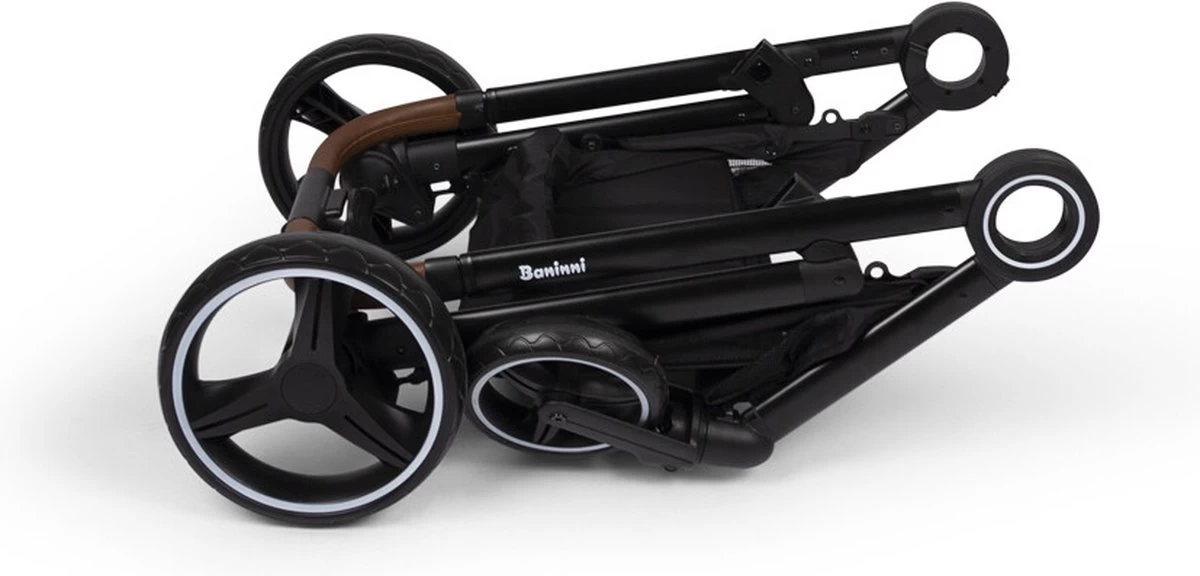 Baninni Duo Kinderwagen Luiz Grijs 9 Baninni Duo Kinderwagen Luiz Grijs - Afbeelding 9