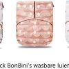 BonBini´s Wasbare Luiers - 3-pack Voordeelverpakking Luiers 3-15 Kg - Luierbroekje - Dubbele Antilek Preventie - Zwemluier Drukknoopjes En Verstelbaar Maat S, M, L Maat 1 T/m 5 - 3 Stuks