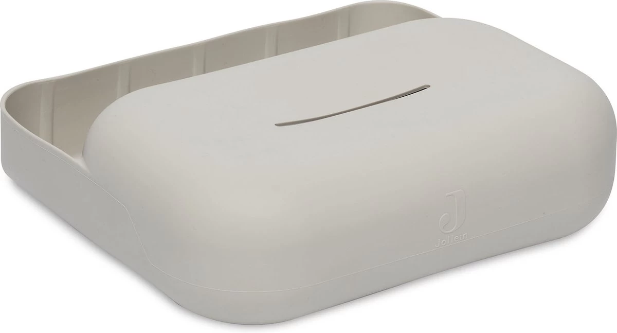 Jollein Billendoekjes Box Siliconen - Nougat 1 Jollein Billendoekjes Box Siliconen - Nougat