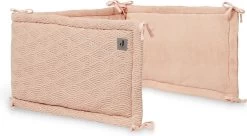 Jollein Bedomrander River Knit 180x35cm - Pale Pink 18 Jollein Bedomrander River Knit 180x35cm - Pale Pink -Babyproducten Winkel 1200x659 2
