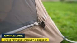 NOMAD® Baby Tent Campingbedje |118x68x75 Cm | Babytent / Peuter Slaaptent / Strandtent| Incl Opberghoes -Babyproducten Winkel 1200x672 3