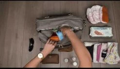 Grote Luiertas Double Zip Satchel Chestnut Redwood - Kunstleer - 42 Cm Breed -Babyproducten Winkel 1200x695 1