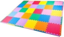 Benson 9 Stuks Zwarte Puzzel Vloertegels Foam 30 X 30 Cm - Puzzel Speelmat - Baby/peuter Speelgoed Matten -Babyproducten Winkel 1200x696