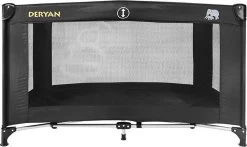 Deryan Believer Campingbedje - 120x60cm - Zwart -Babyproducten Winkel 1200x716 2