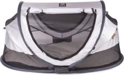 Deryan Peuter Luxe Campingbedje – Inclusief Zelfopblaasbare Matras - Silver -Babyproducten Winkel 1200x728