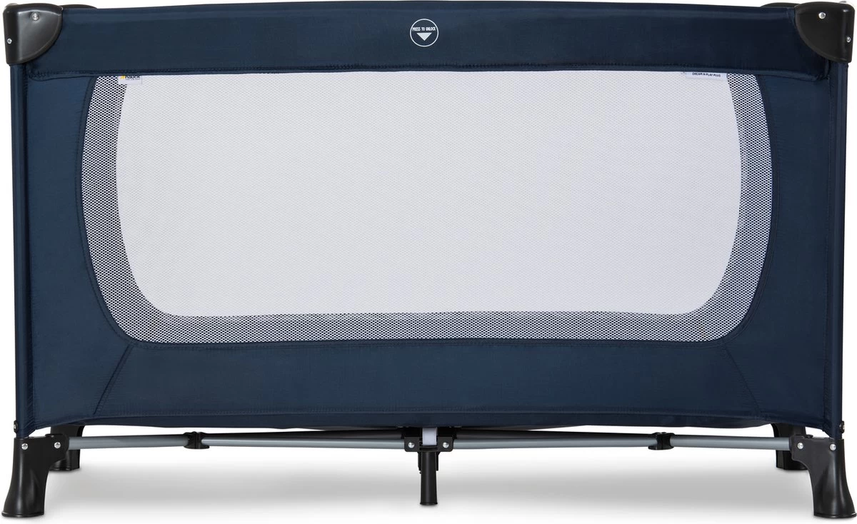 Hauck Dream N Play Plus Campingbedje - Navy 2 Hauck Dream N Play Plus Campingbedje - Navy - Afbeelding 2