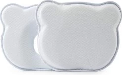 MINIIYOU® Orthopedisch Baby Hoofdkussen + Kussensloop - Blauw - Plat Hoofd - 100% KATOEN -Babyproducten Winkel 1200x735 3