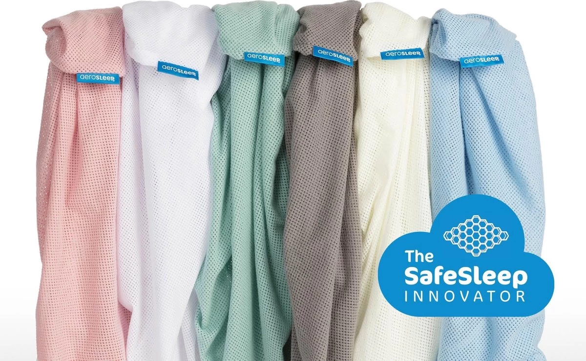 AeroSleep® Hoeslaken - Wieg - 83 X 50 Cm - Wit 4 AeroSleep® Hoeslaken - Wieg - 83 X 50 Cm - Wit - Afbeelding 4