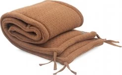 Jollein Bedomrander Bliss Knit 180x35cm - Nougat -Babyproducten Winkel 1200x742 2